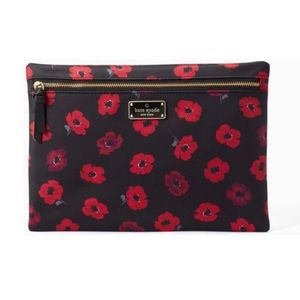 🆕Kate Spade Wilson Road Poppy Pouch Clutch Bag